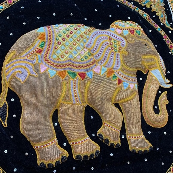 Wall Hanging Elephant Handmade Kalaga - Picture 2 of 12